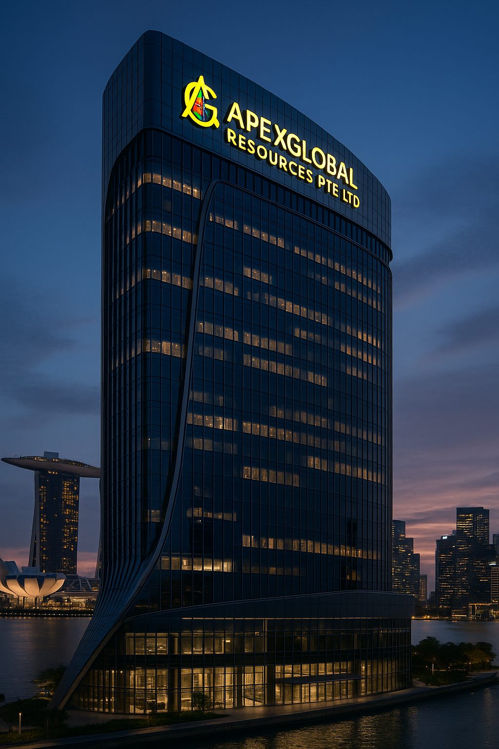 Apexglobal Resources headquarters concept, Singapore